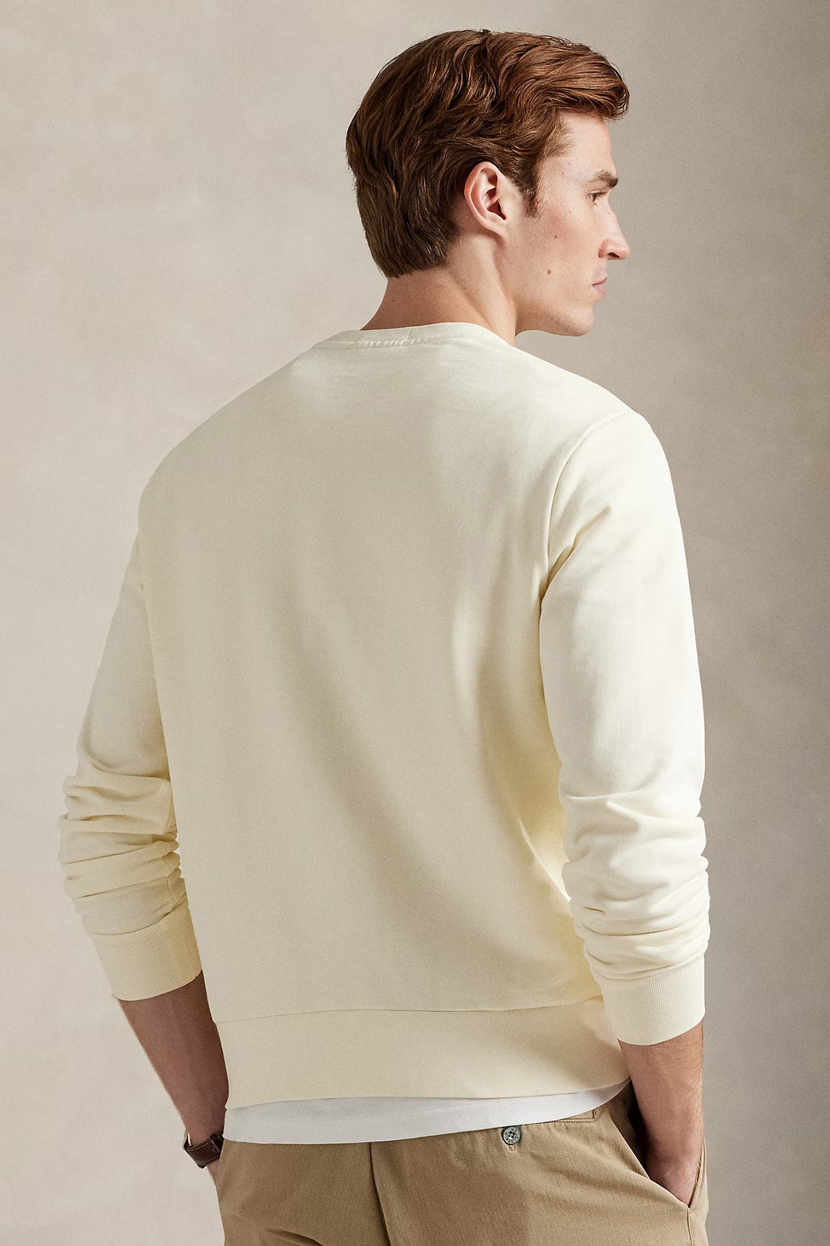 Polo Ralph Lauren Herren Sweatshirt Clubhouse Cream CLUBHOUSE CREAM Bild 3