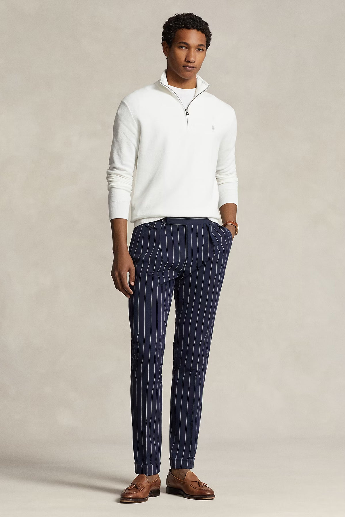 Polo Ralph Lauren Herren Troyerpullover Deckwash White DECKWASH WHITE Bild 4