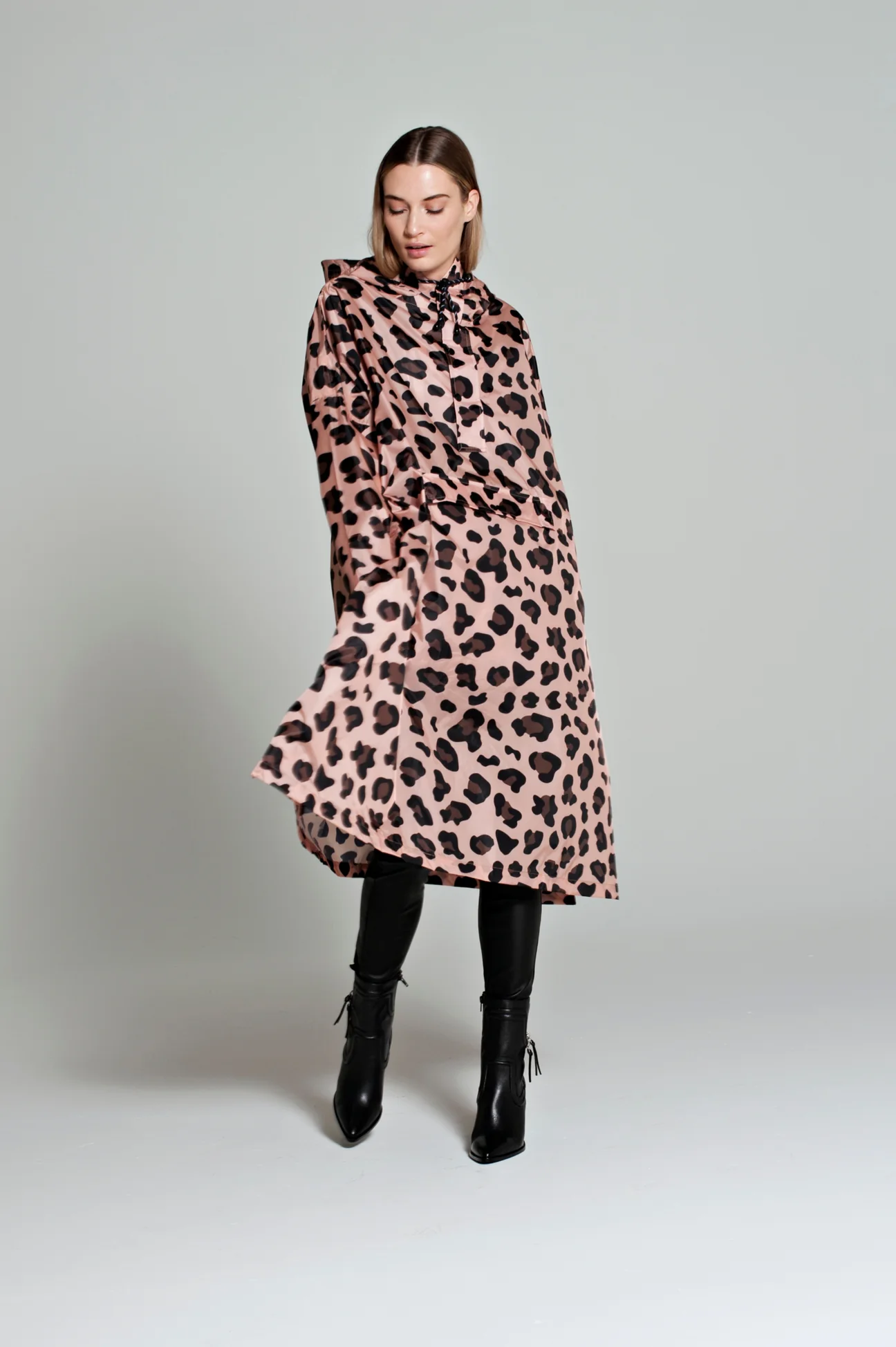 Rainkiss Unisex Regenponcho Pink Panther Pink PINK Bild 1