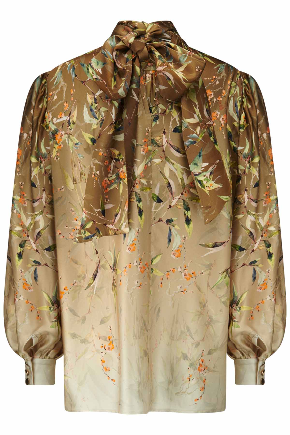 Riani Damen Bluse mit Floraprint Oat Patterned 868 oat patterned Bild 1