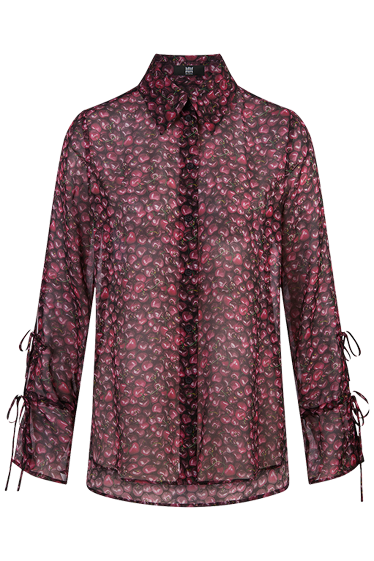 Riani Damen Bluse mit Kirschen-Print Rot marello patterned Bild 1