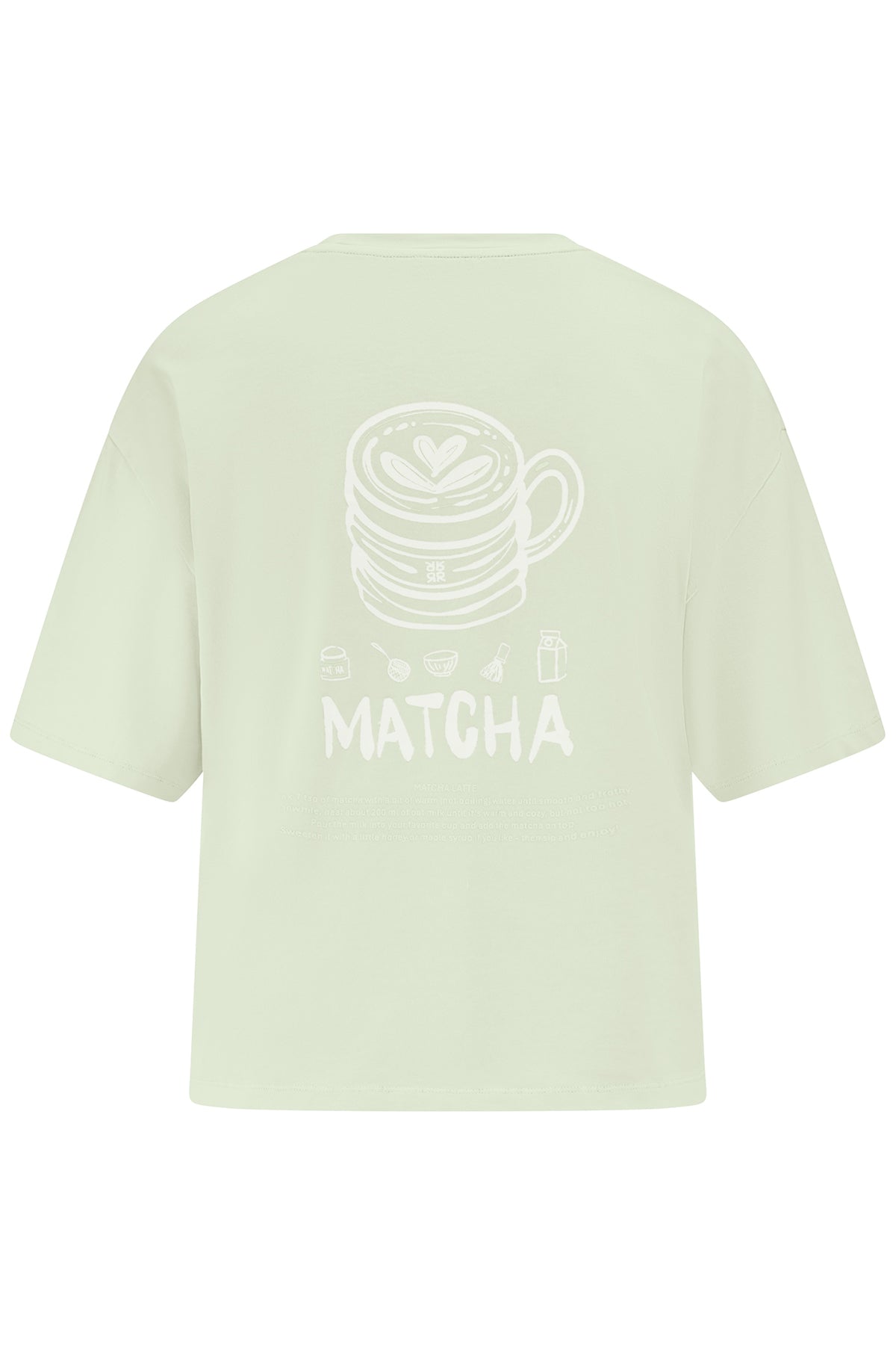 Riani Damen T-Shirt mit Rückenprint Matcha Patterned 558 matcha patterned Bild 2