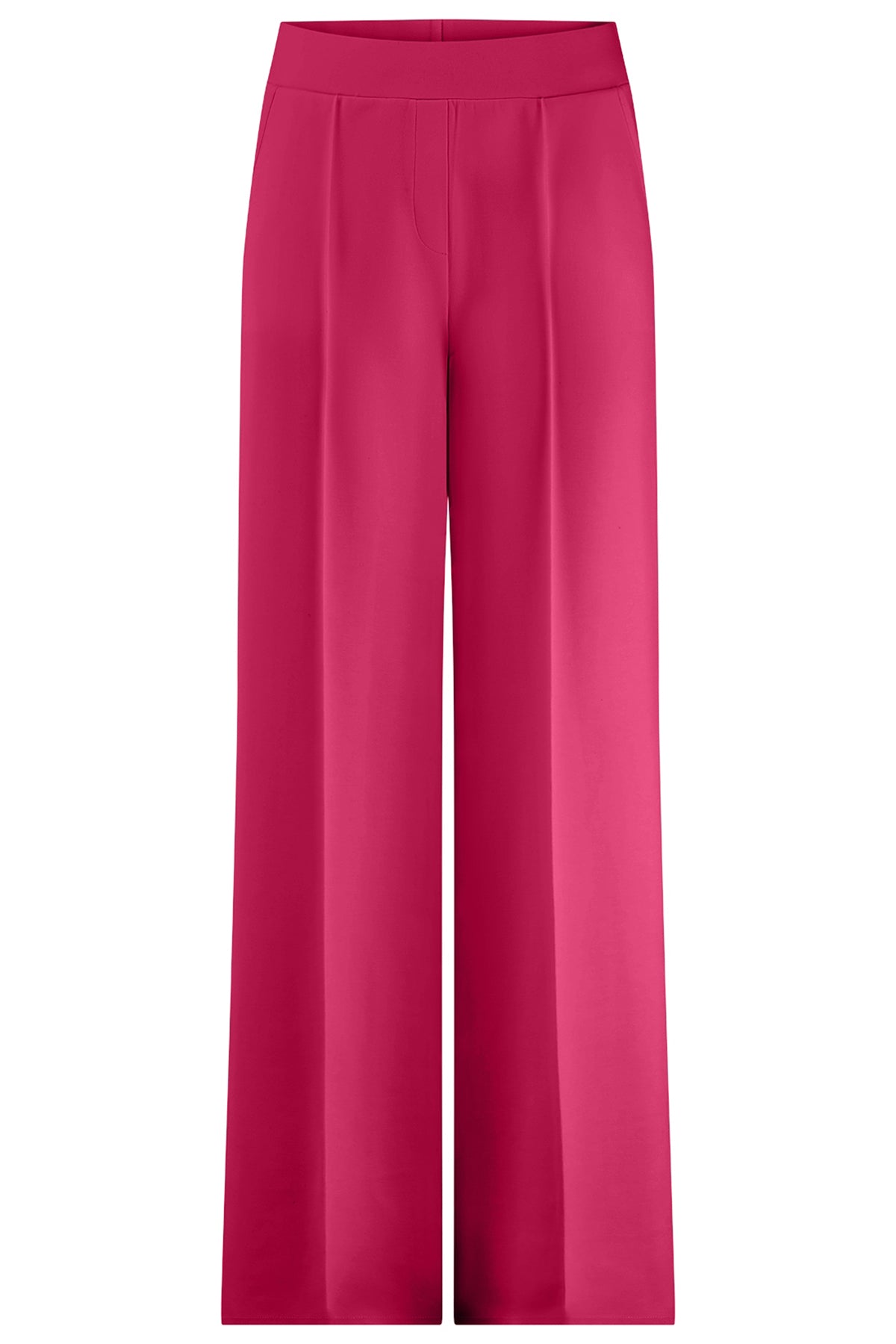 Riani Damen Wide-Fit Hose aus Scuba, Pink PINK Bild 1