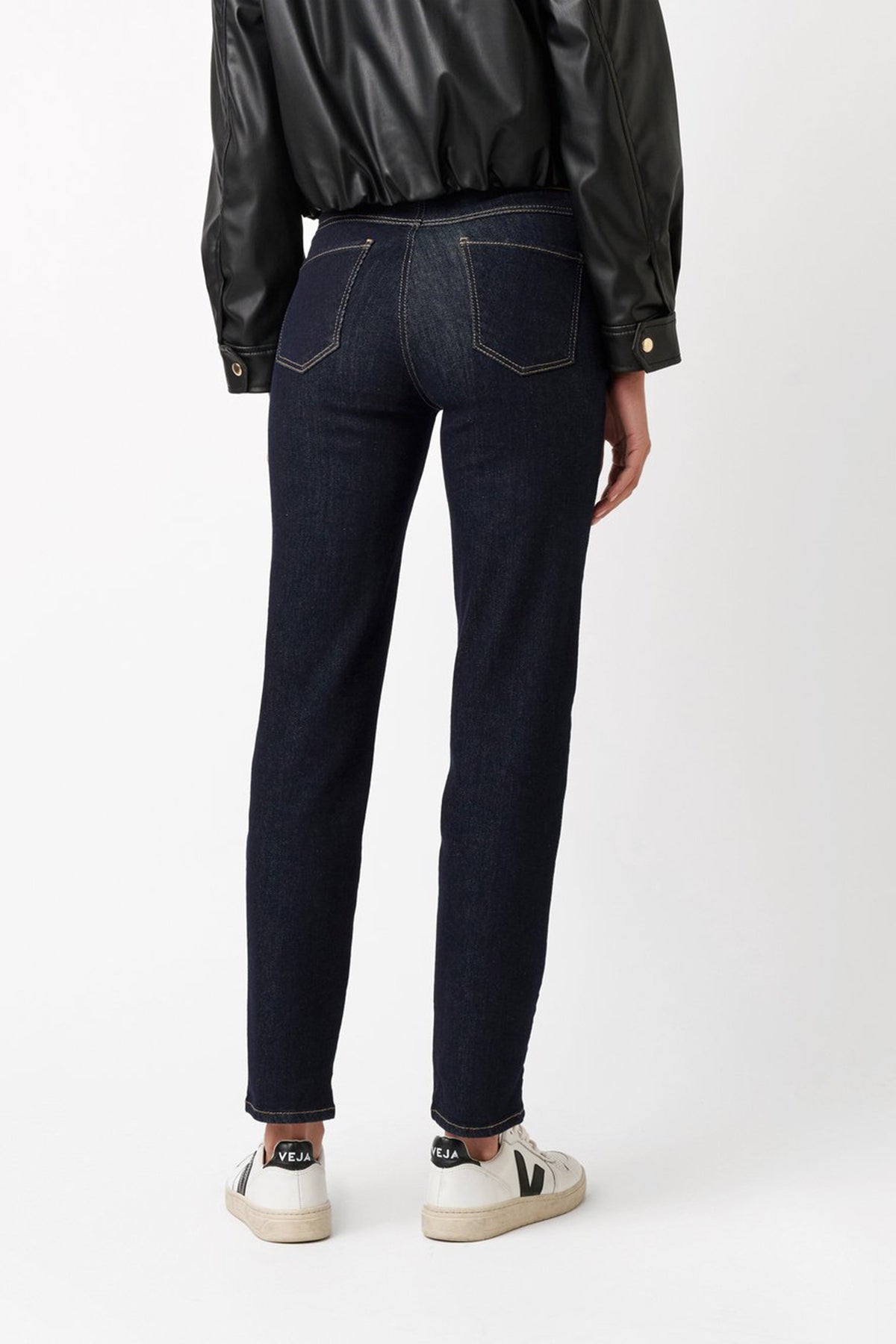 Rosner Damen High Waiste Jeans Audrey1 Blau MARINE-BLAU Bild 3