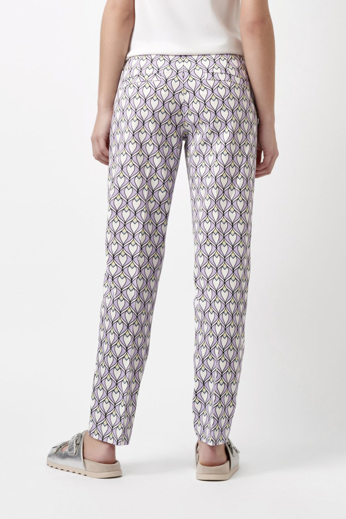 Rosner Damen Hose May Chino 295 Lila LILA Bild 3