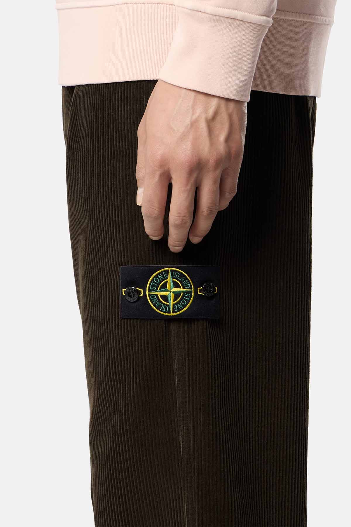 Stone Island Herren Cordhose Kohlengrau GRAU Bild 4