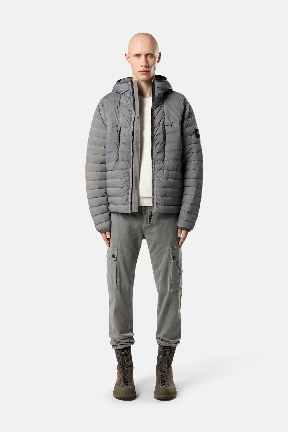 Stone Island Herren Daunenjacke Cement cement Bild 2