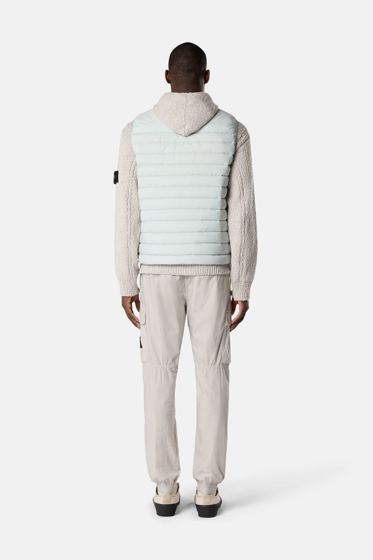 Stone Island Herren Daunenweste Himmelblau HELLBLAU Bild 3