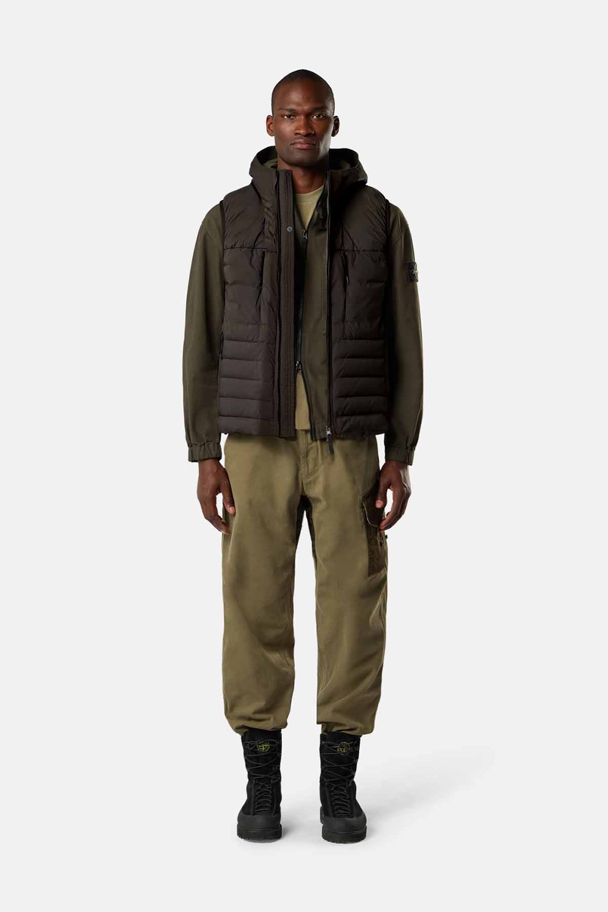 Stone Island Herren Daunenweste Kohlengrau GRAU Bild 2