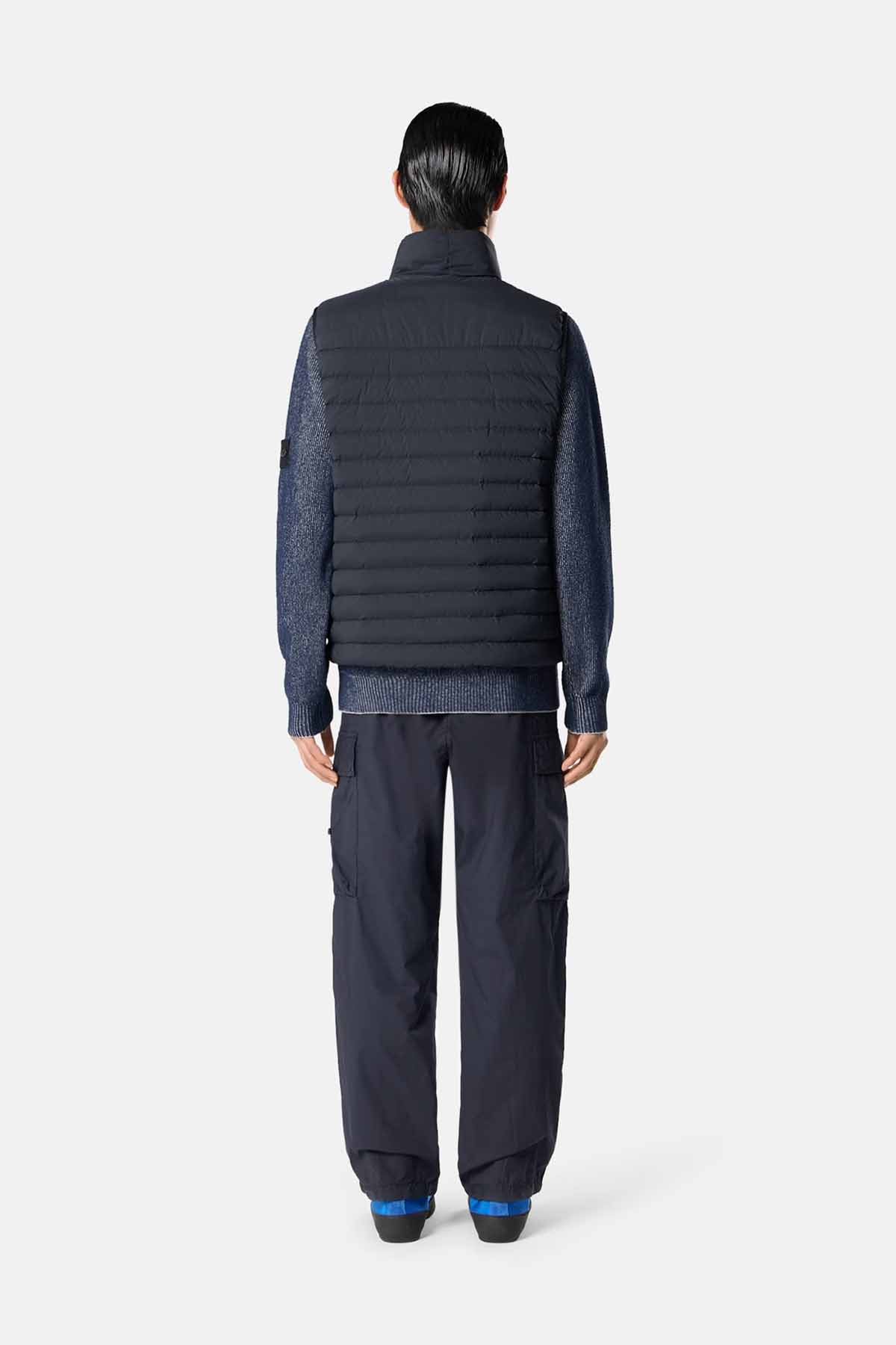 Stone Island Herren Daunenweste Navy MARINE-BLAU Bild 3