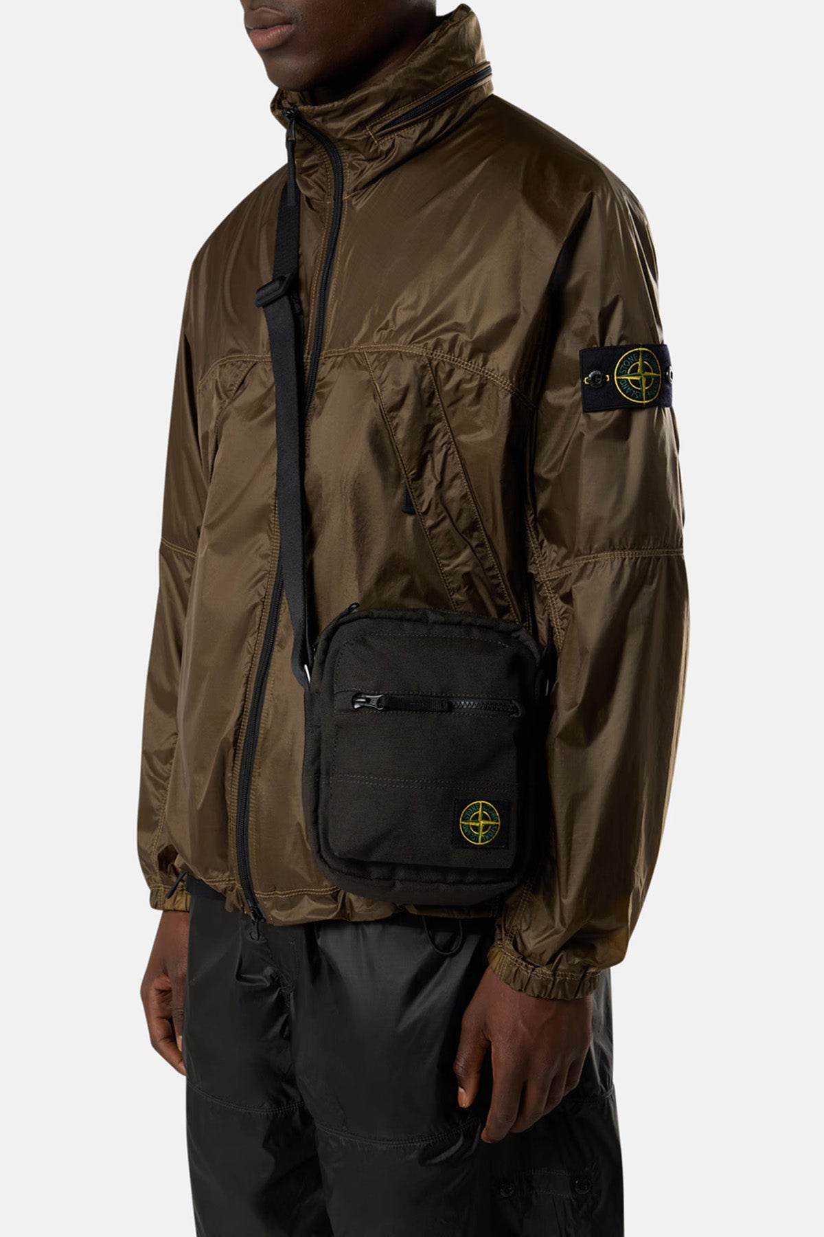 Stone Island Herren Gürteltasche Bleigrau v0062 Bild 2