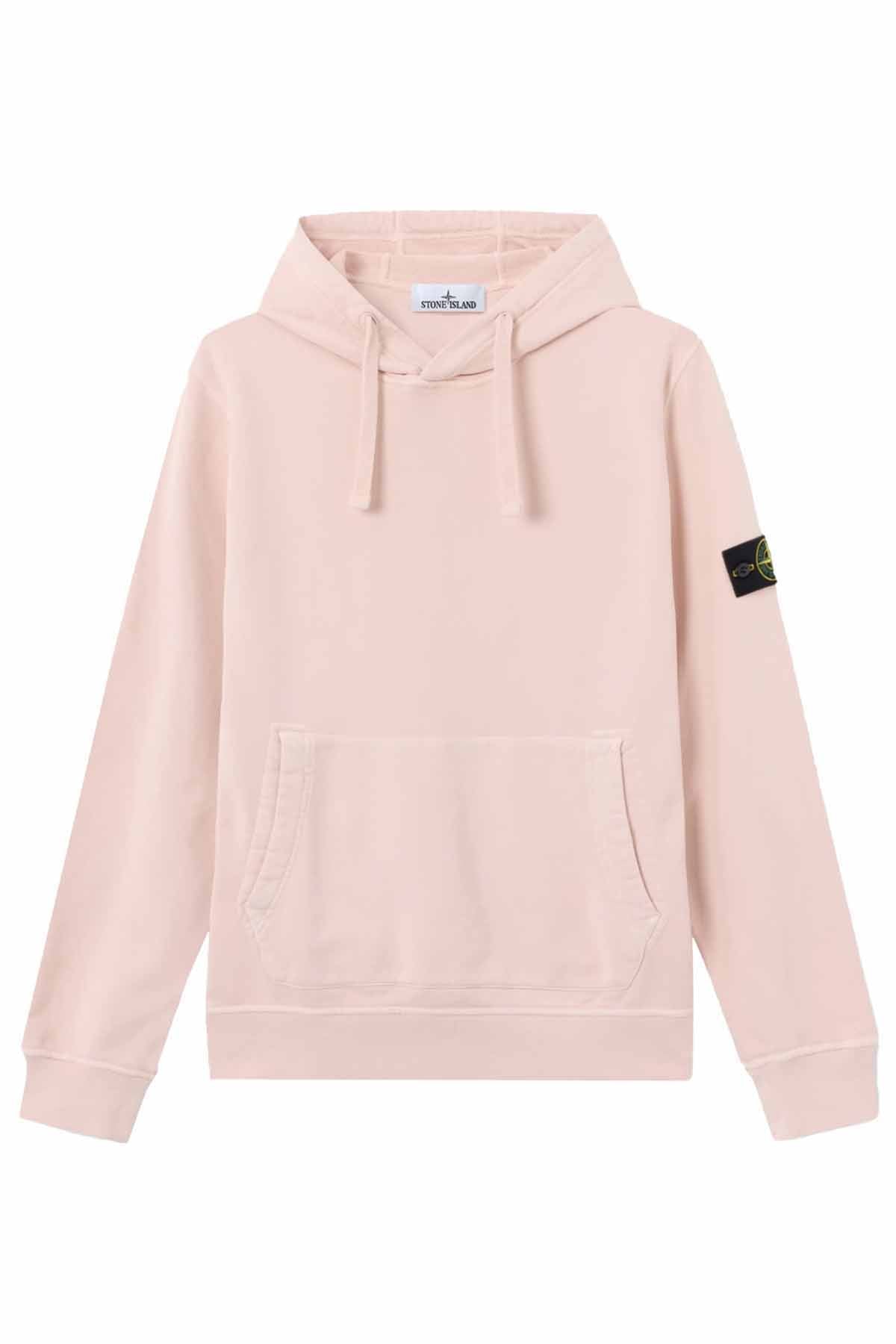 Stone Island Herren Hoodie Antikrosa ROSA Bild 1