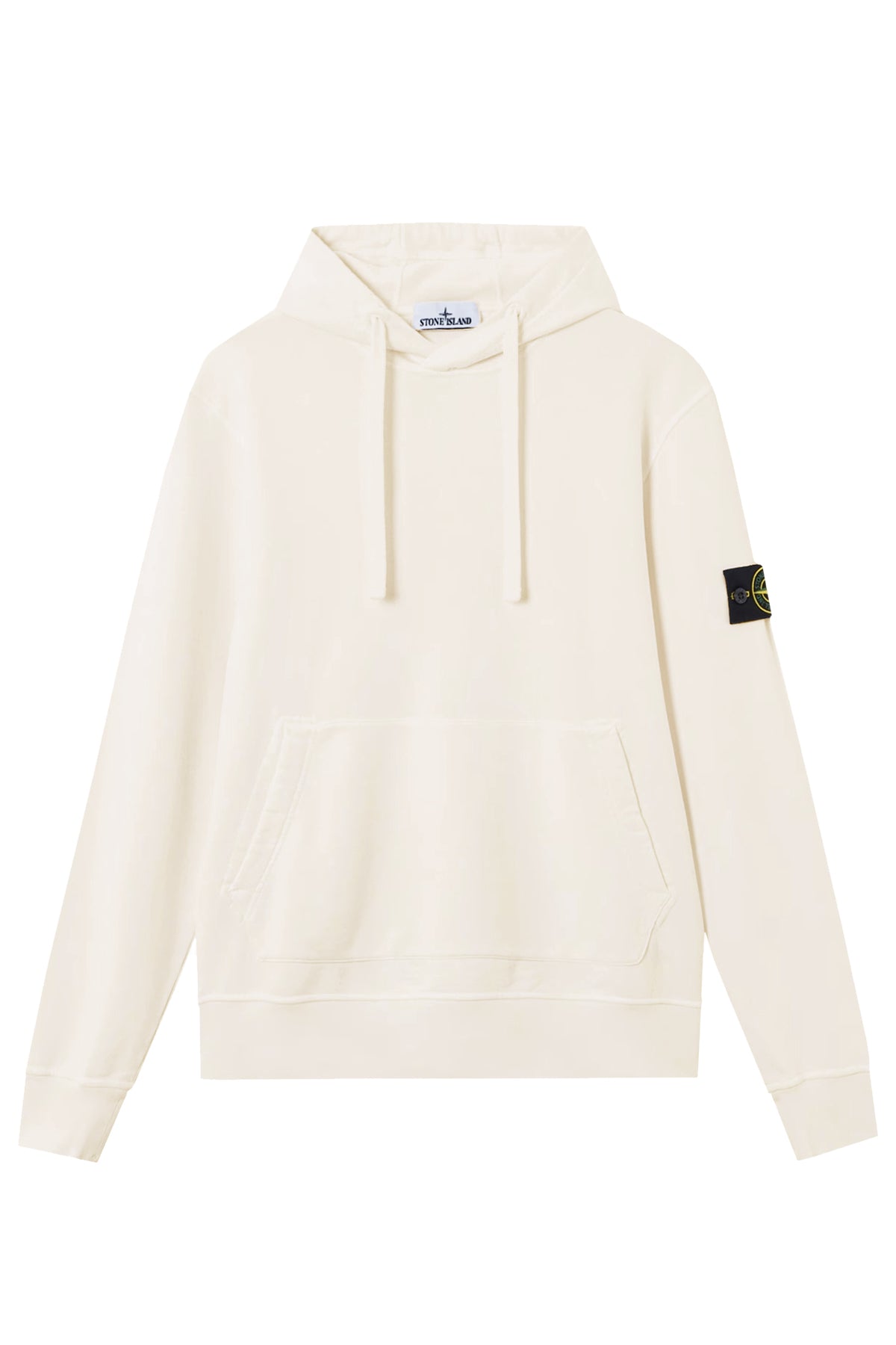 Stone Island Herren Hoodie Elfenbeinweiss NATUR-WEISS Bild 1