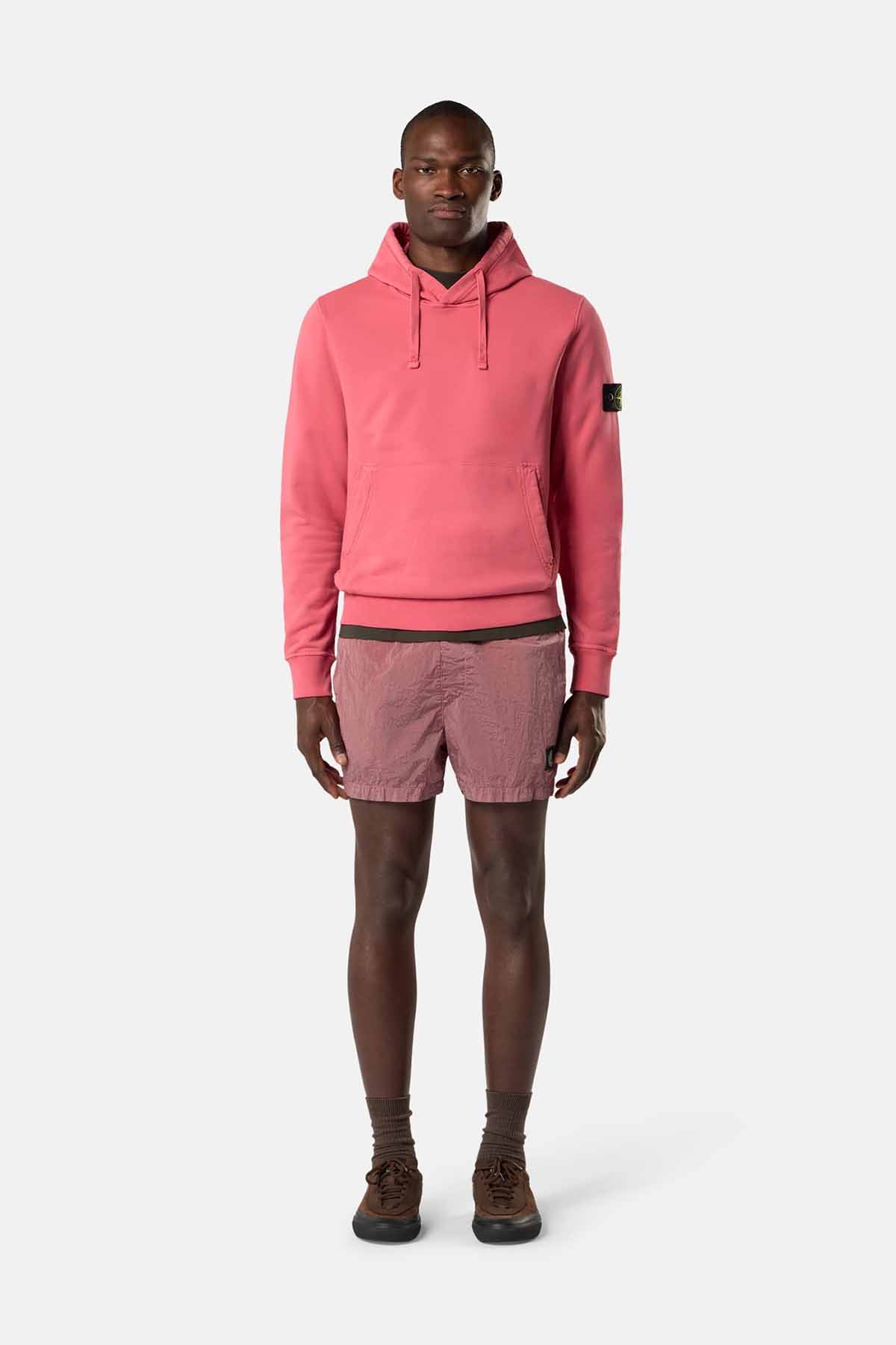 Stone Island Herren Hoodie Geranie PINK Bild 3