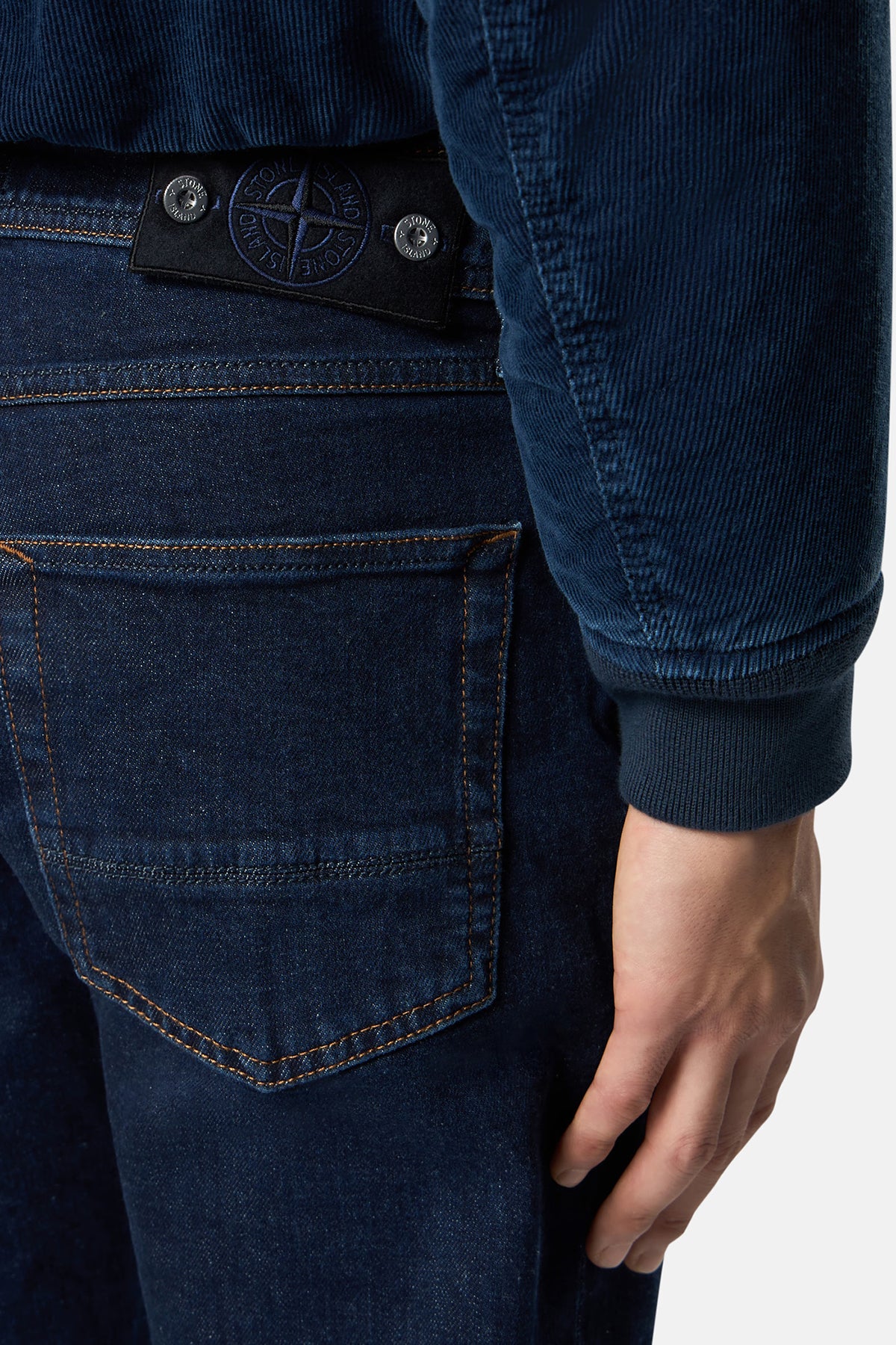 Stone Island Herren Jeans Blue Rinse MARINE-BLAU Bild 4