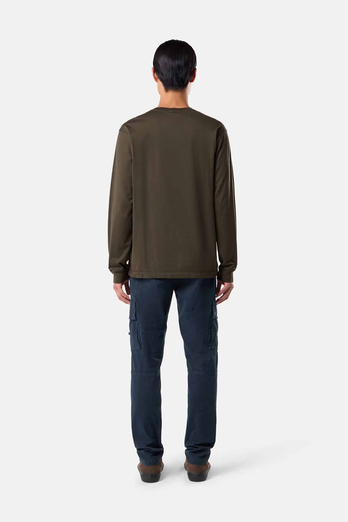 Stone Island Herren Langarmshirt Kohlengrau GRAU Bild 3