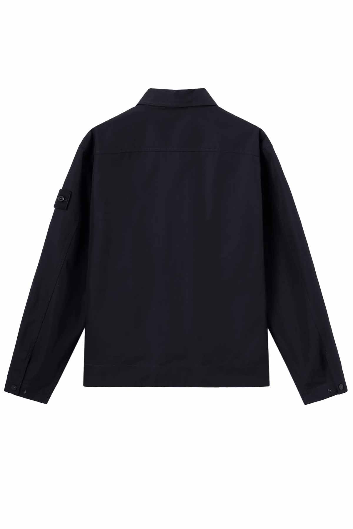 Stone Island Herren Overshirt Ghost Meeresblau MARINE-BLAU Bild 2