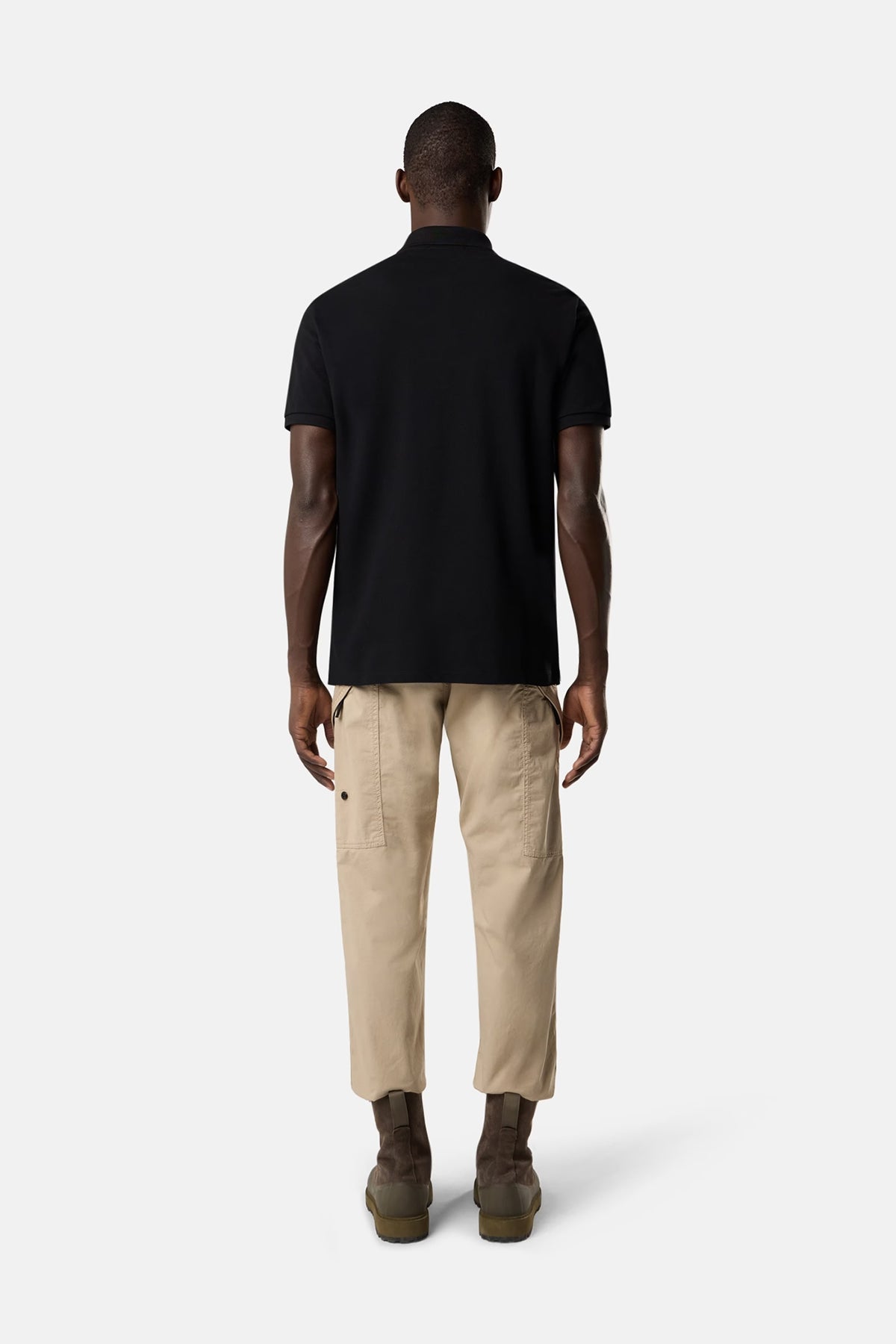 Stone Island Herren Poloshirt Schwarz SCHWARZ Bild 3