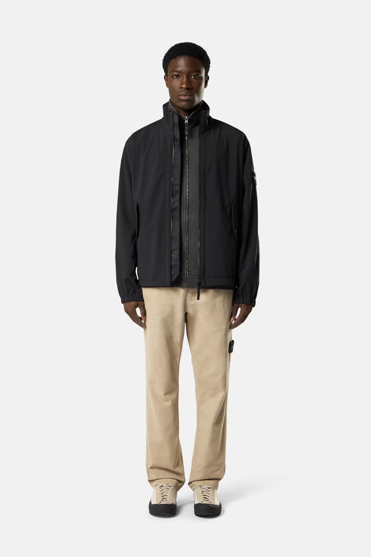 Stone Island Herren Softshelljacke Schwarz SCHWARZ Bild 2