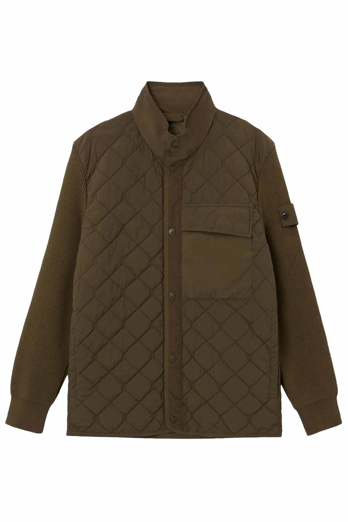 Stone Island Herren Steppjacke Ghost Militärgrün OLIVE Bild 1