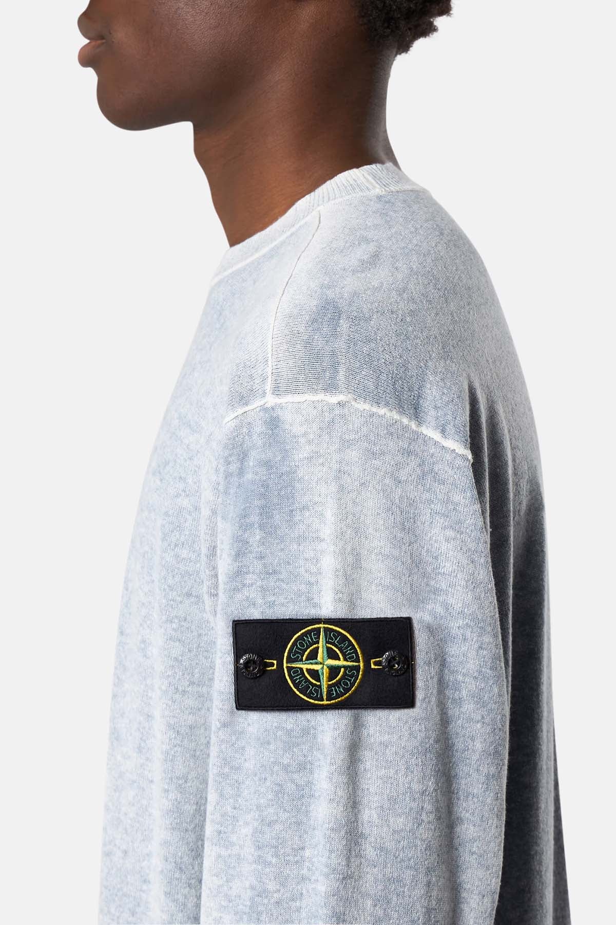 Stone Island Herren Strickpullover Fliegerblau BLAU Bild 3