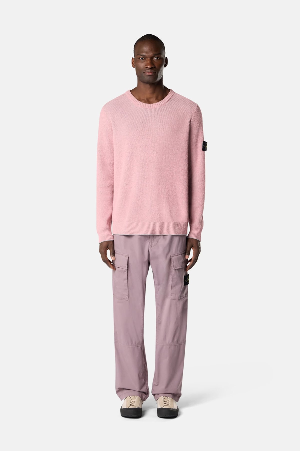 Stone Island Herren Strickpullover Oleander ROSA Bild 2