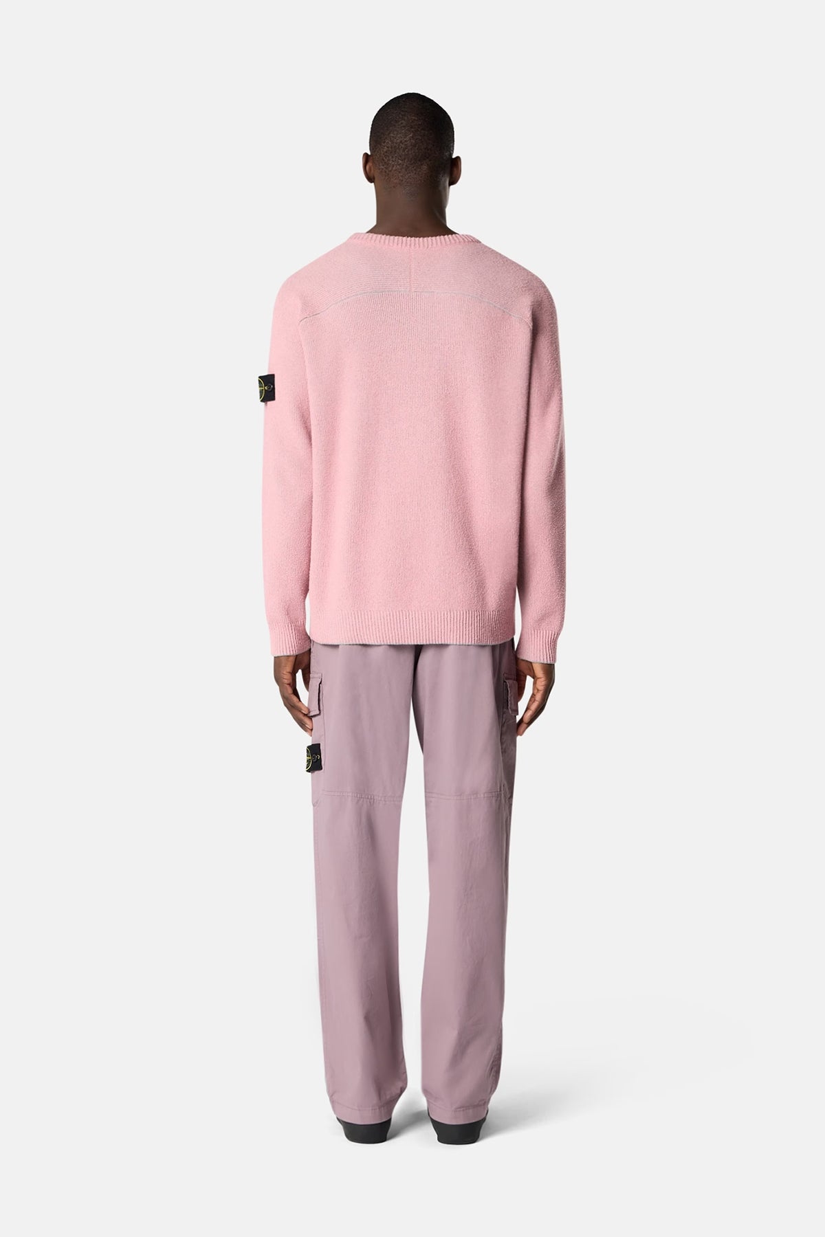 Stone Island Herren Strickpullover Oleander ROSA Bild 3