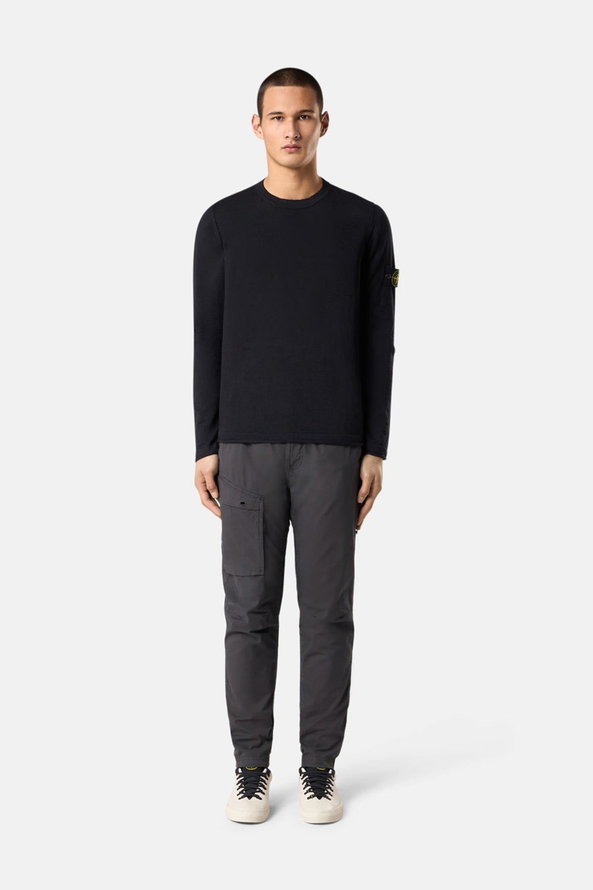 Stone Island Herren Strickpullover Schwarz SCHWARZ Bild 3