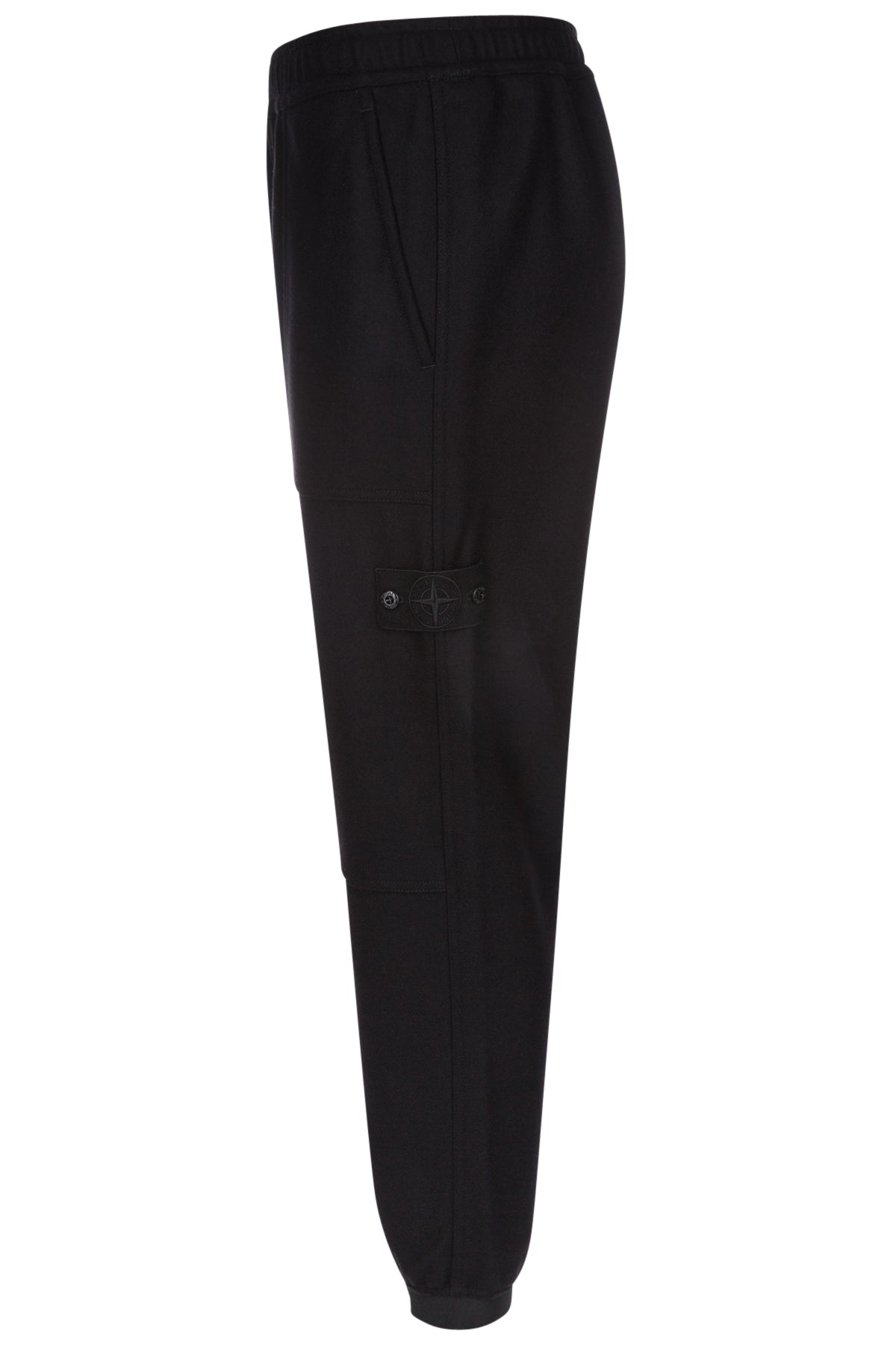 Stone Island Herren Sweatpants aus Flanell Schwarz SCHWARZ Bild 3