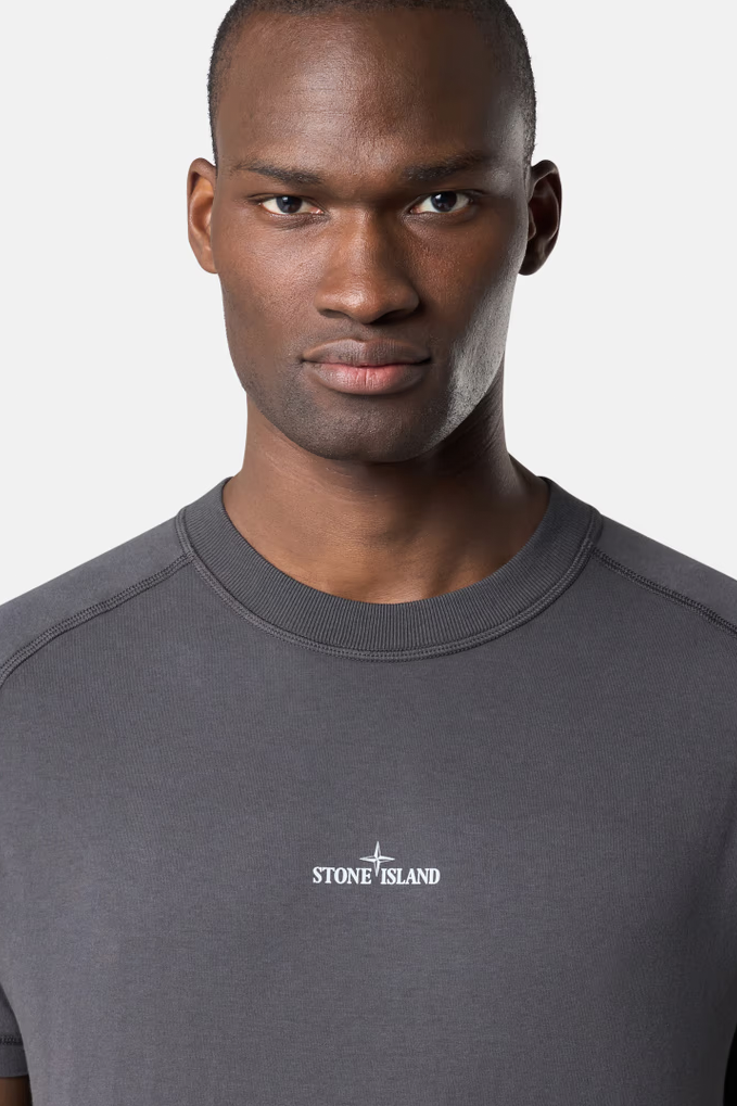 Stone Island Herren T-Shirt Anthrazit Grau ANTHRAZIT GRAU Bild 4