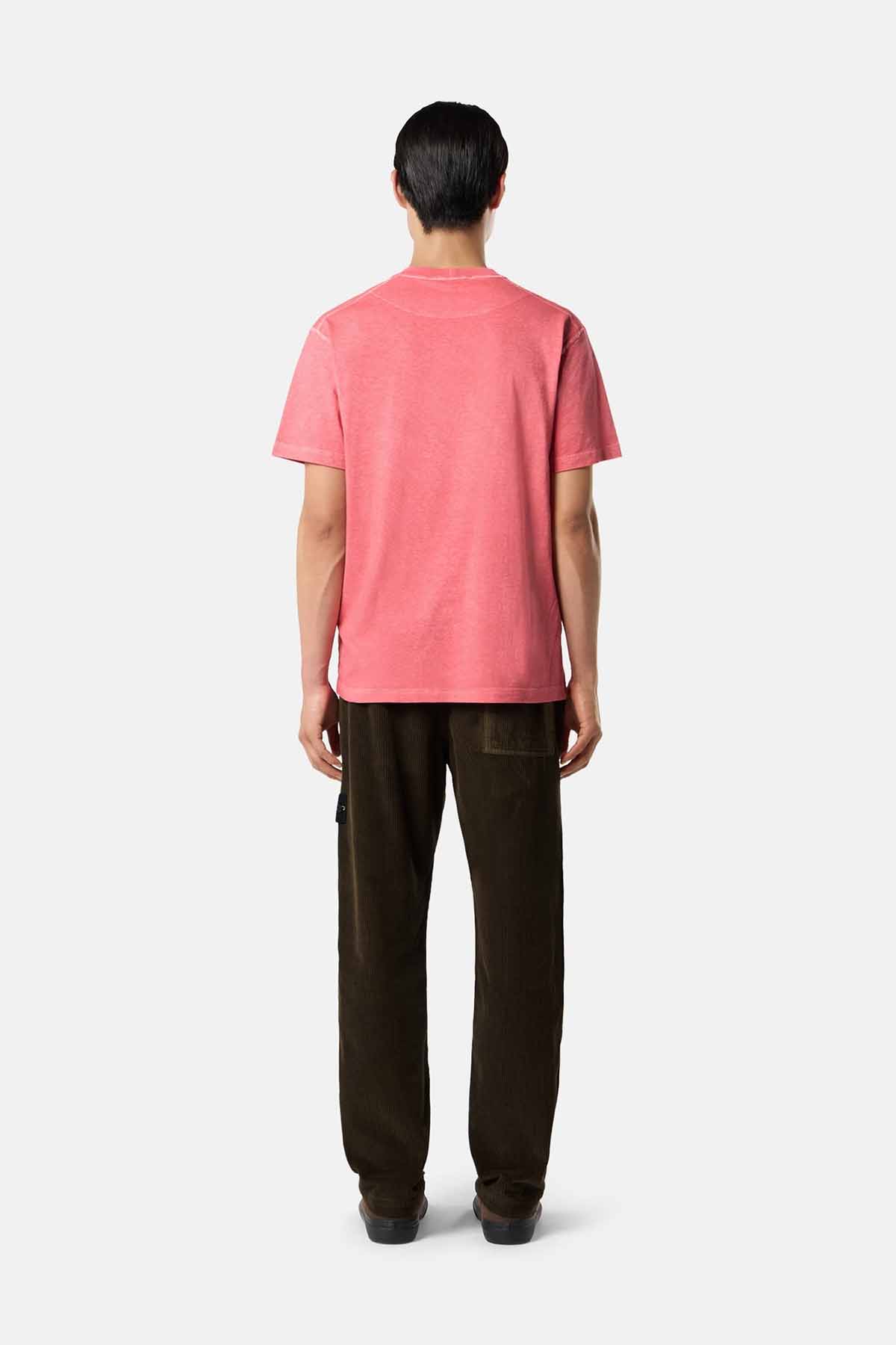 Stone Island Herren T-Shirt Geranie PINK Bild 3