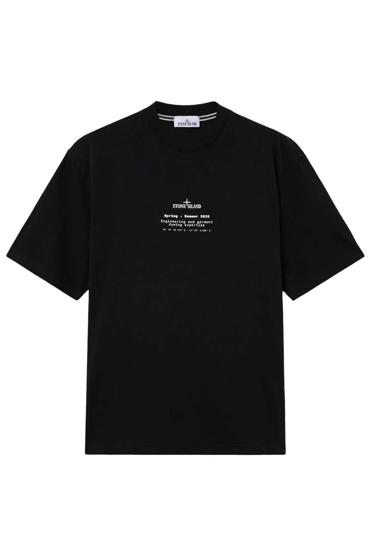 Stone Island Herren T-Shirt mit Print Schwarz SCHWARZ Bild 1