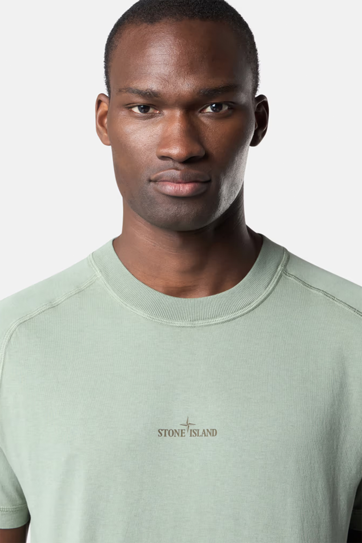 Stone Island Herren T-Shirt Salbeigrün HELLGRÜN Bild 4