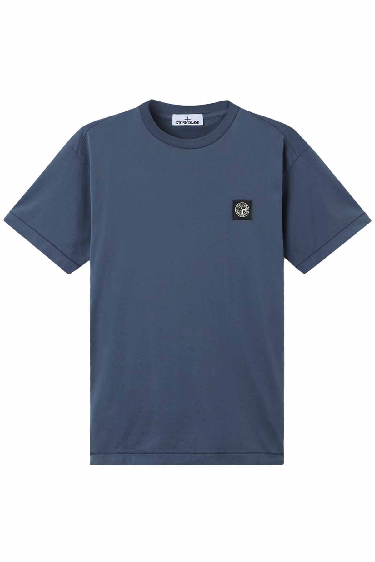 Stone Island Herren T-Shirt Schieferblau BLAU Bild 1