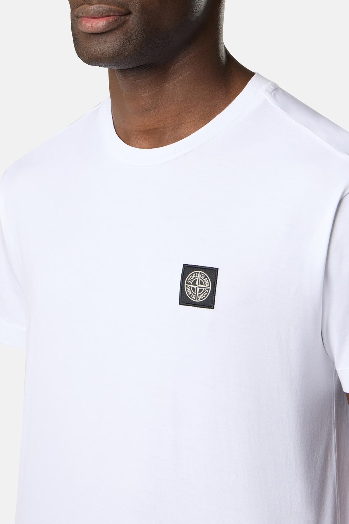 Stone Island Herren T-Shirt Weiss WEISS Bild 3