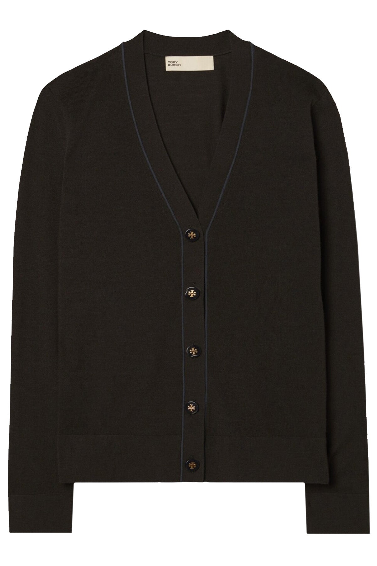 Tory Burch Damen Strickjacke Simone Schwarz