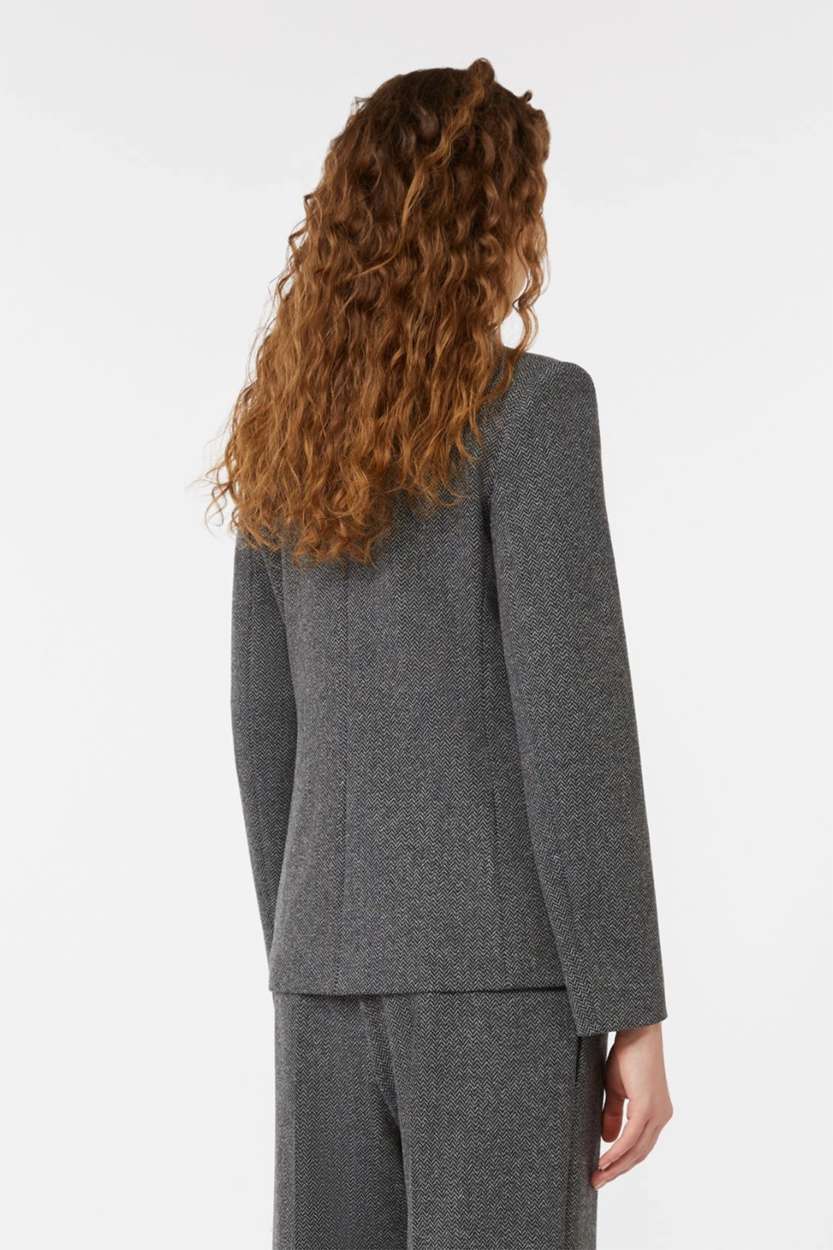 Weekend Max Mara Damen Blazer Dilly Grau BRAUN Bild 4
