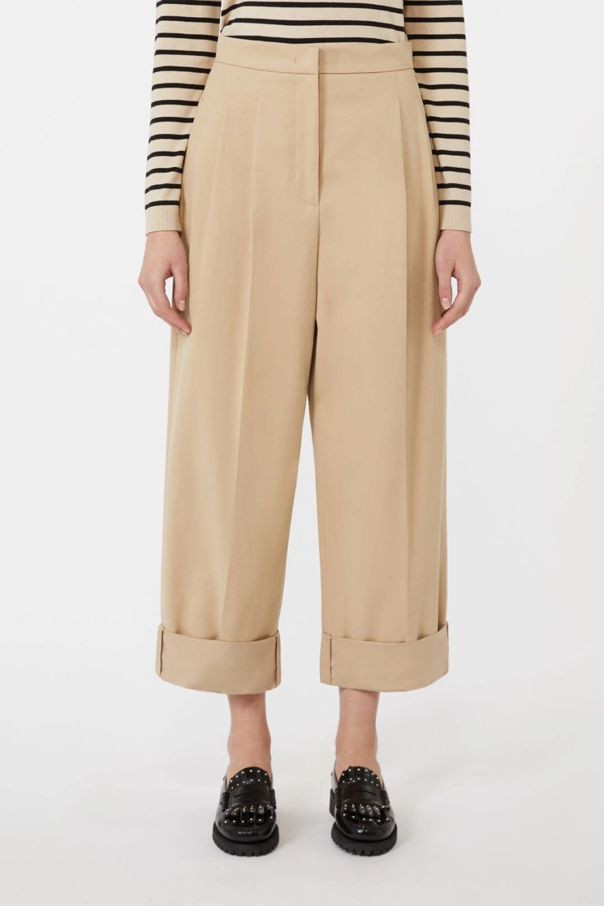 Weekend Max Mara Damen Hose Bronzo Beige BEIGE Bild 4