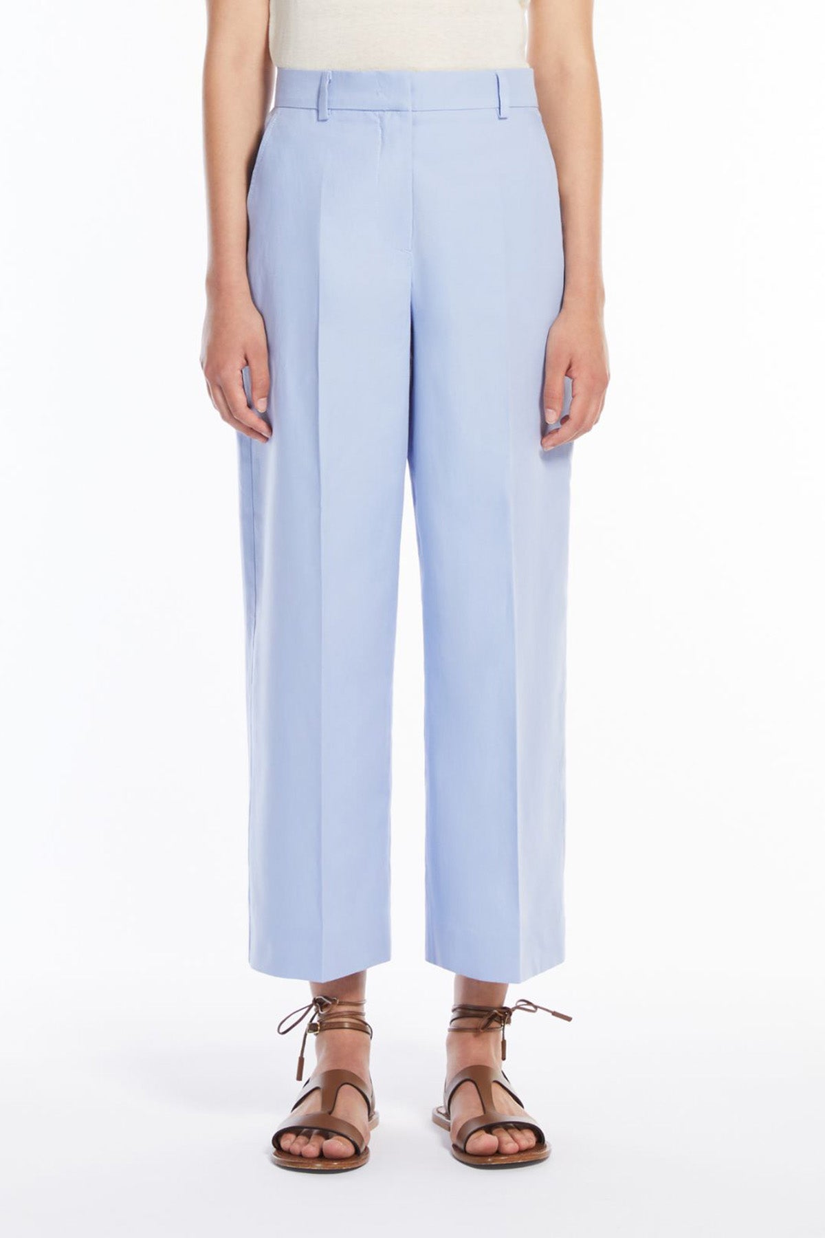 Weekend Max Mara Damen Hose Zircone Blau HELLBLAU Bild 3