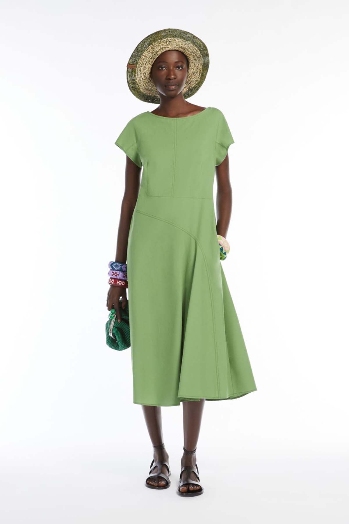 Weekend Max Mara Damen Kleid Magma Grün GRÜN Bild 2