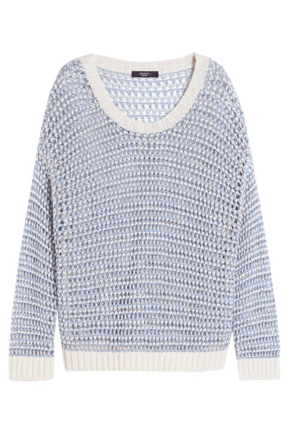 Weekend Max Mara Damen Pullover Wkdonirica Hellblau 003 Bild 1