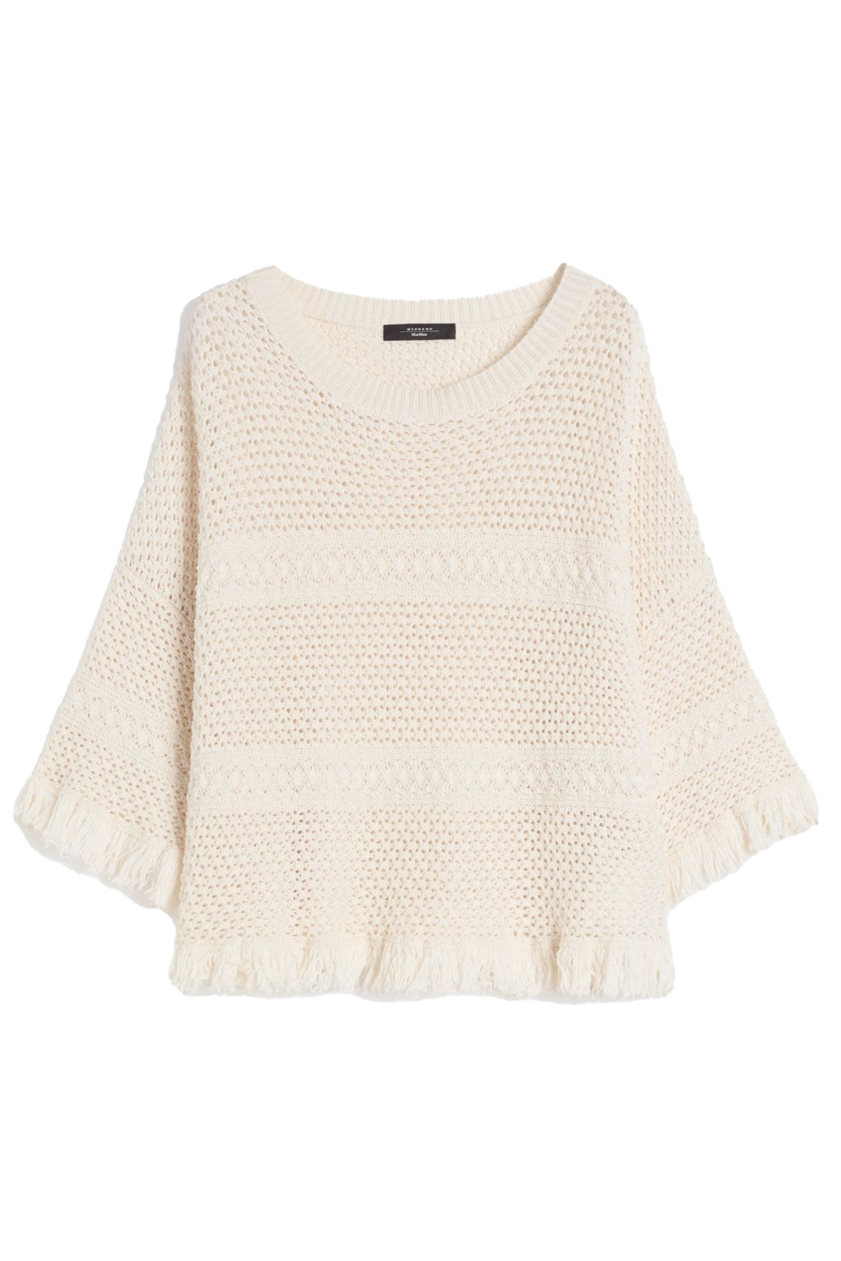 Weekend Max Mara Damen Pullover Wkdpalato Natur-Weiss WEISS Bild 1