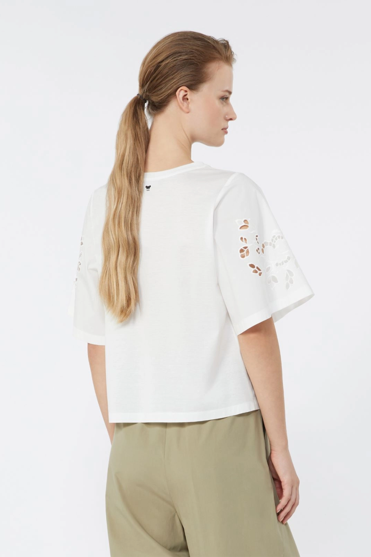 Weekend Max Mara Damen Shirt Wkdtarga Weiss WEISS Bild 4