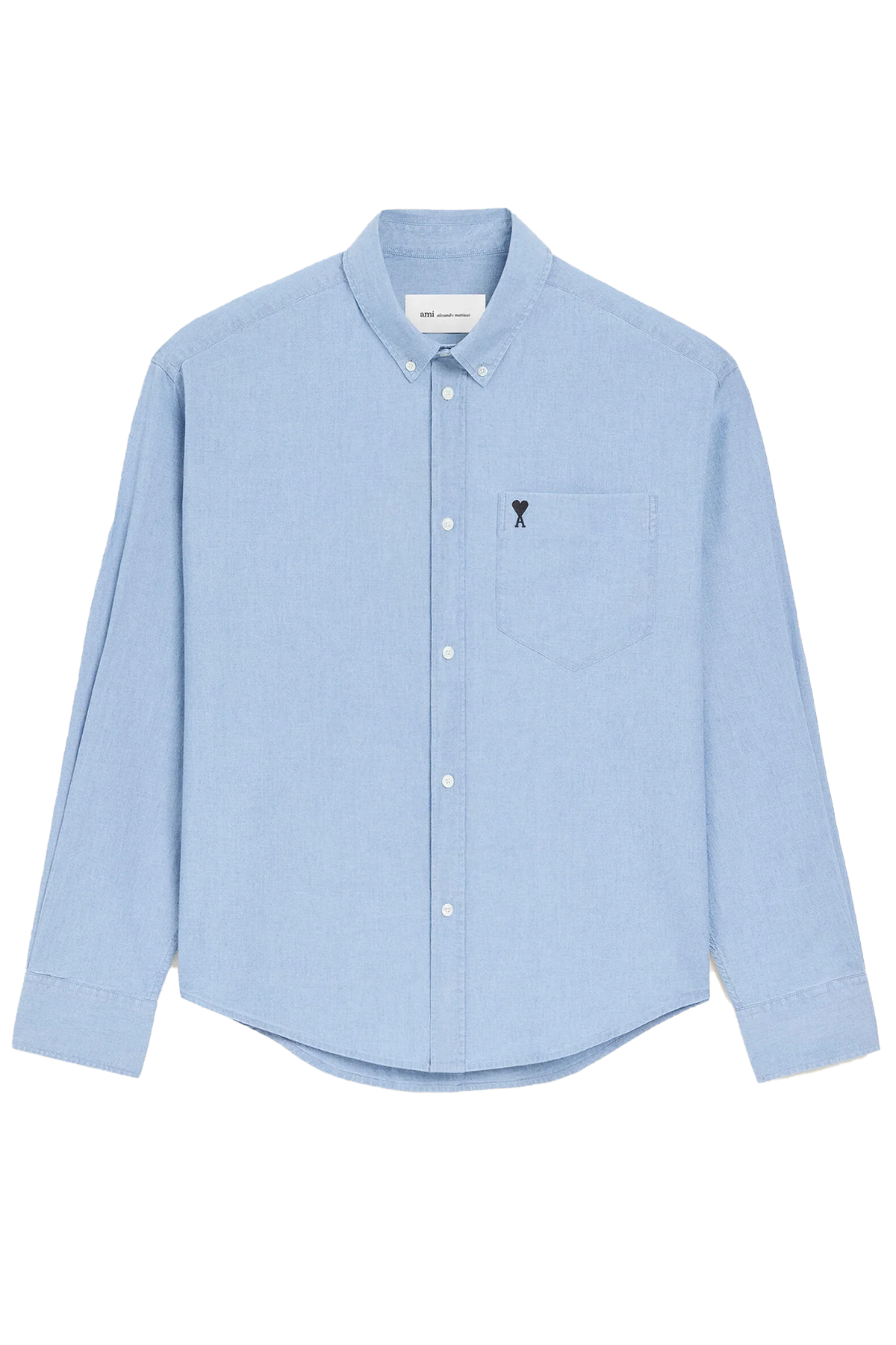AMI Paris Herren Hemd Hellblau BLAU Bild 1