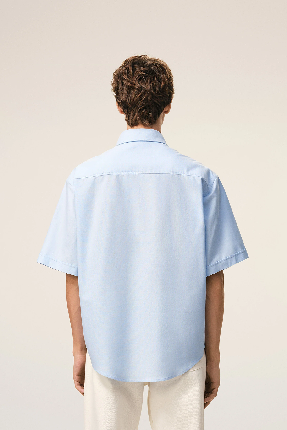 AMI Paris Herren Hemd Hellblau BLAU Bild 3