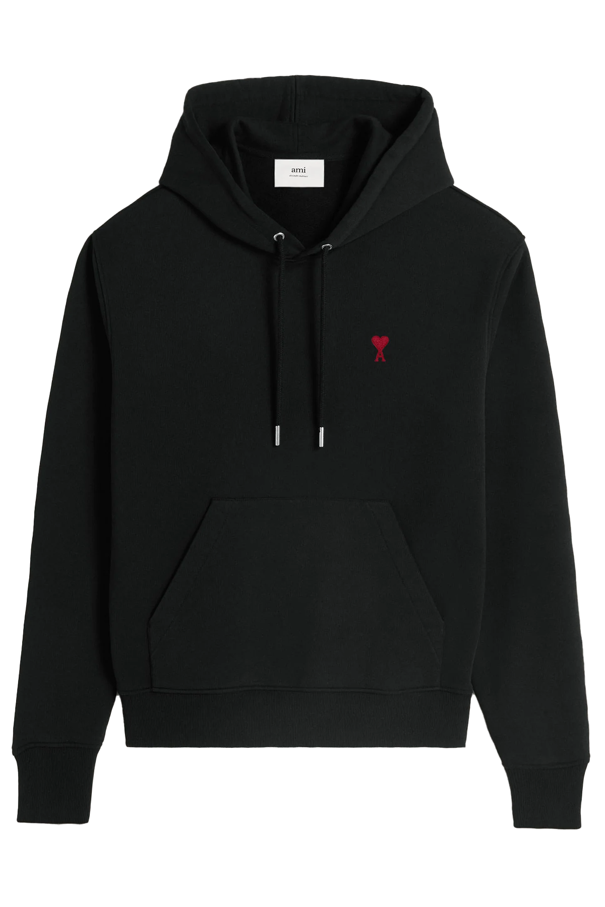 AMI Paris Herren Hoodie Schwarz NOIR 001BFS Bild 1