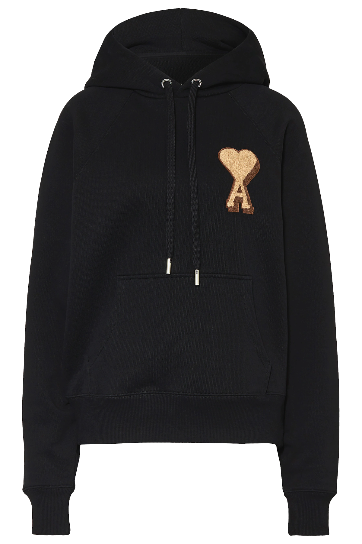 AMI Paris Herren Hoodie Schwarz NOIR 001H25 Bild 1
