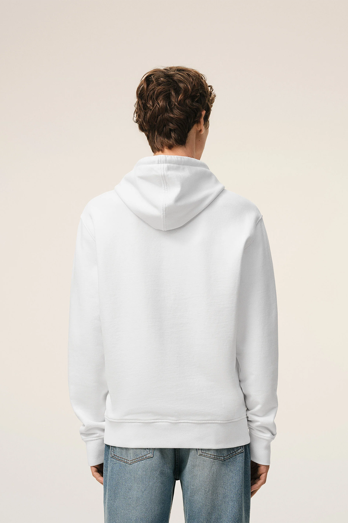 AMI Paris Herren Hoodie Weiss WEISS Bild 3
