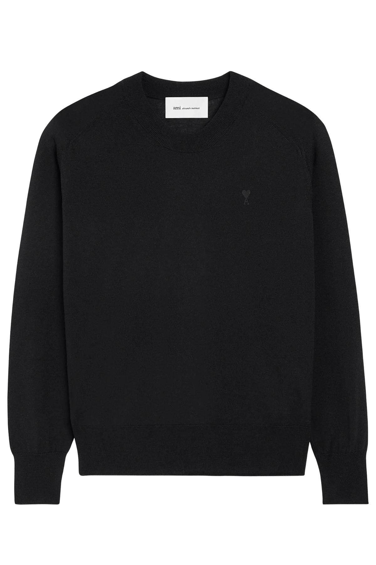 AMI Paris Herren Strickpullover Schwarz SCHWARZ Bild 1