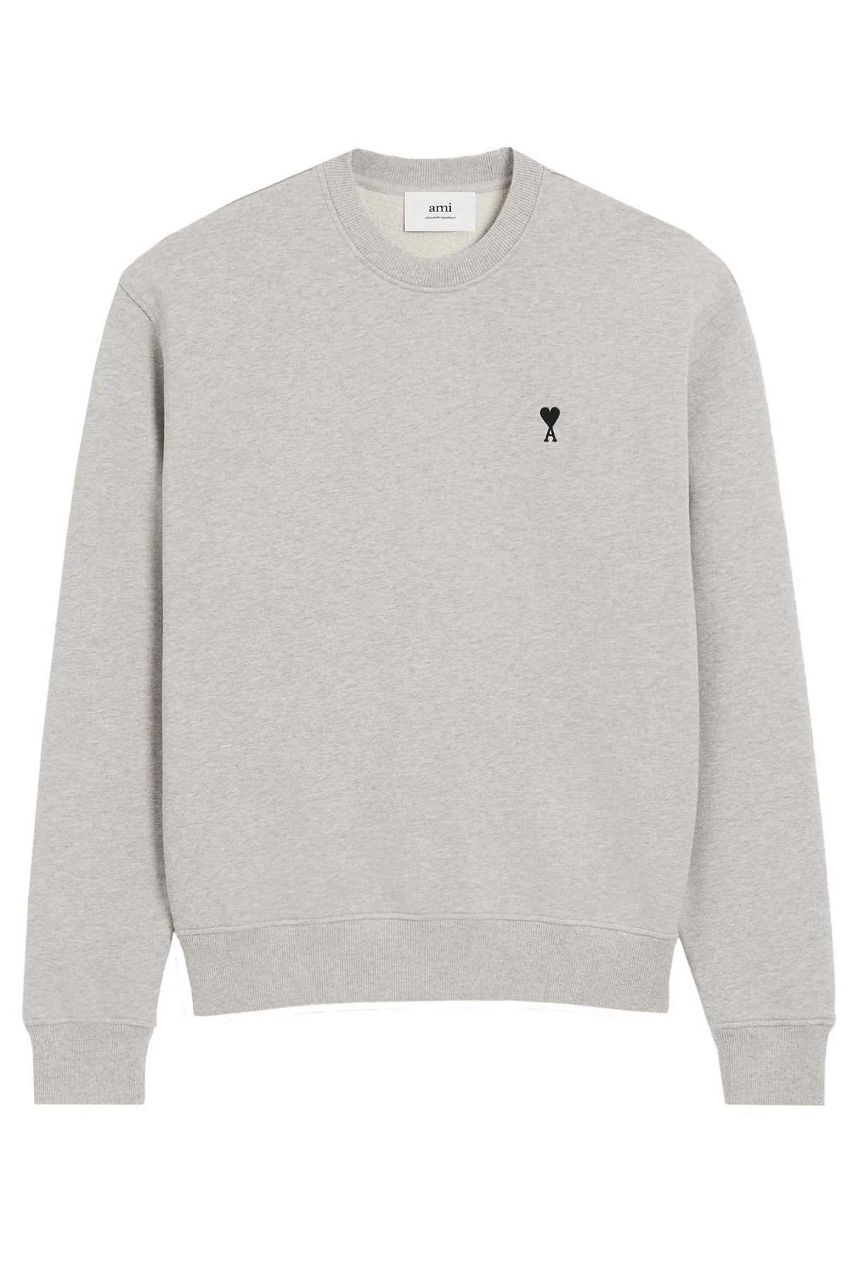 AMI Paris Herren Sweatshirt Grau GRIS CENDRE CHINE 0951E25 Bild 1